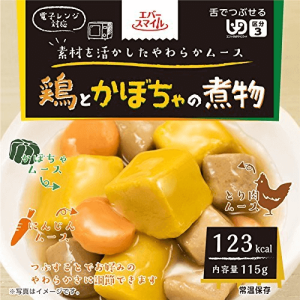 商品例：「鶏とかぼちゃの煮物」（エバースマイル ）